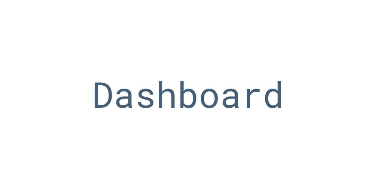 Dashboard in openHandwerk