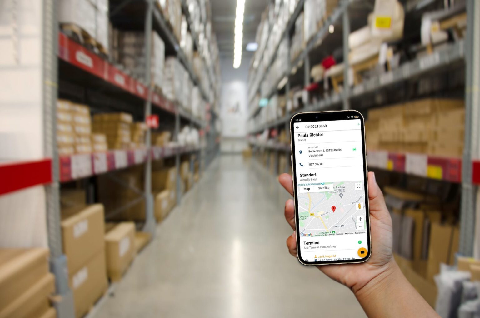 Lager- und Maschinenverwaltung - openHandwerk