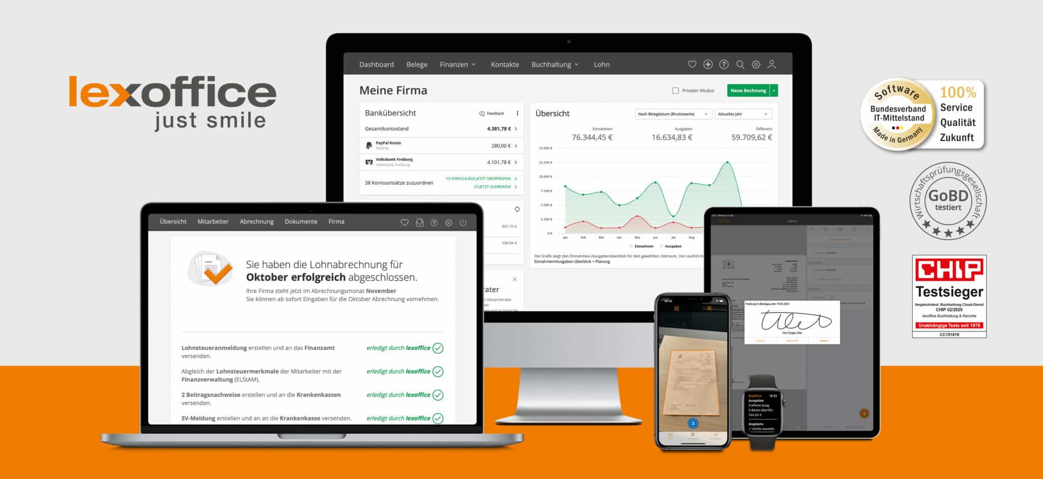 Lexoffice Integrationspartner - lexoffice mit openHandwerk