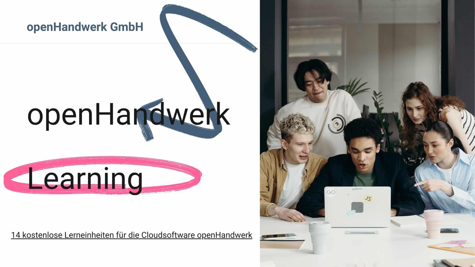 openHandwerkLearning - die kostenlose Webinar-Reihe mit 14 Lerneinheiten